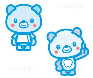 THE_watanabakery (the_watanabakery)さんのクマ、シマウマのキャラクターデザイン　　歯科への提案