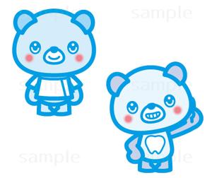 THE_watanabakery (the_watanabakery)さんのクマ、シマウマのキャラクターデザイン　　歯科への提案