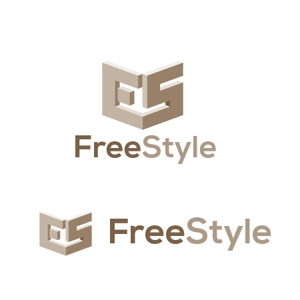 saobitさんのインターネット雑貨店「FreeStyle」のロゴ作成への提案