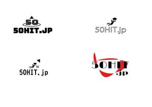 Studio.Tomz (studiotomz)さんのコンテンツを50年でヒットさせる「50HIT.JP」のロゴへの提案
