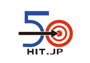 tora (tora_09)さんのコンテンツを50年でヒットさせる「50HIT.JP」のロゴへの提案