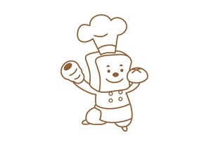 Tomoë  (Tomoe_illustration)さんの食パンのキャラクターへの提案