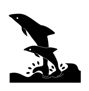 qualia-style ()さんのクジラ・イルカのシルエットタイプのイラスト作成への提案
