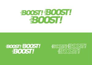Studio 1806 (saorie06)さんの弊社スローガン「Boost ! Boost ! Boost !」のロゴ作成への提案