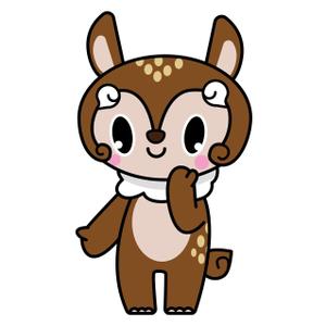 icora (yuta_sowa)さんの子鹿 かわいい シンプルなイラストへの提案