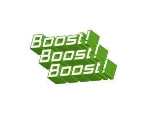 yamaad (yamaguchi_ad)さんの弊社スローガン「Boost ! Boost ! Boost !」のロゴ作成への提案