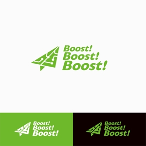 forever (Doing1248)さんの弊社スローガン「Boost ! Boost ! Boost !」のロゴ作成への提案
