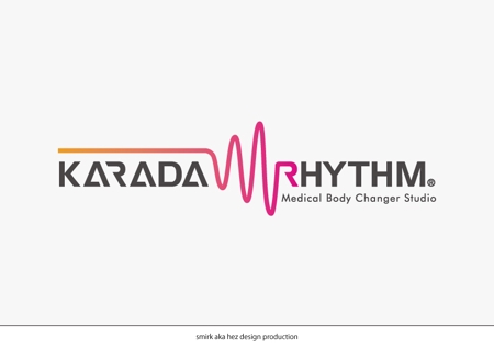 清水　貴史 (smirk777)さんのスポーツフィットネス「KARADA　RHYTHM」のロゴへの提案
