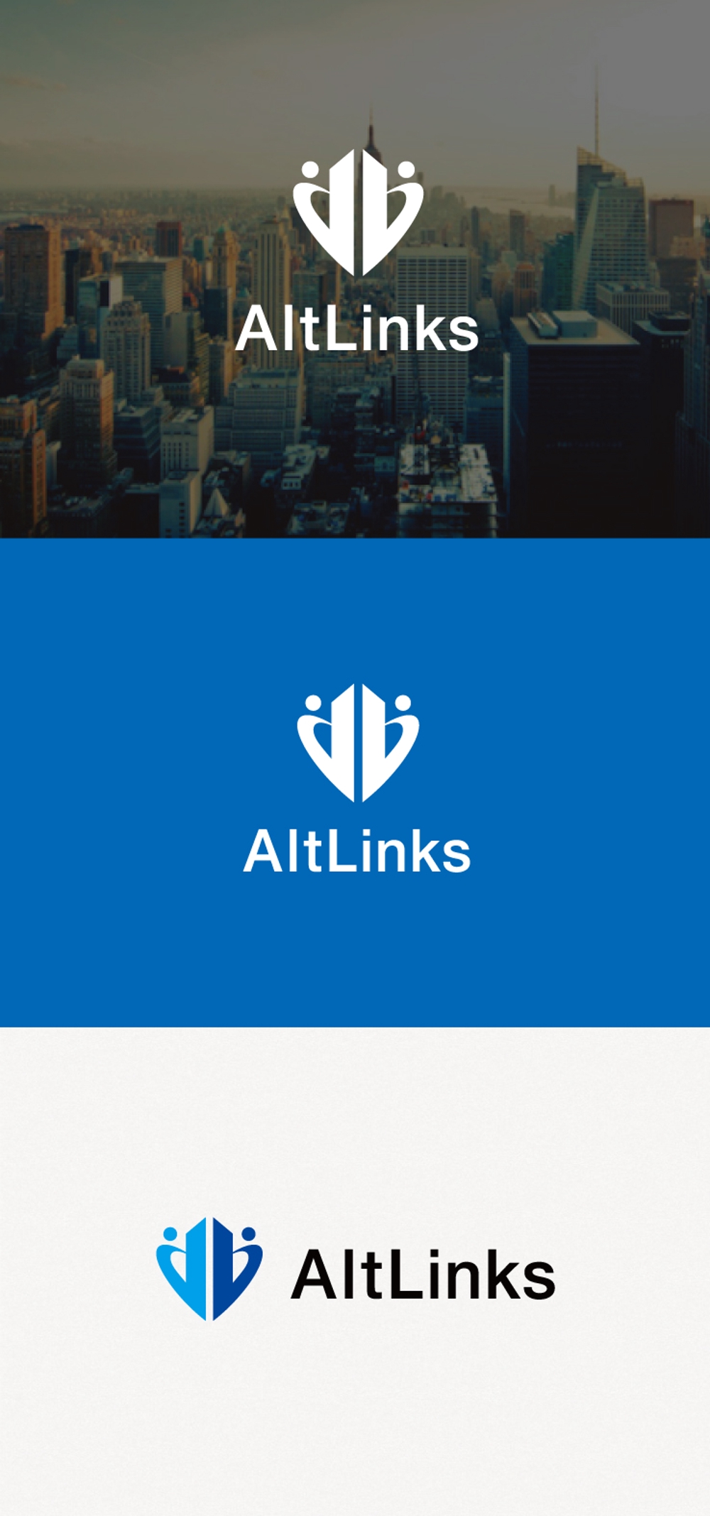 Alt：利他の心links：人と人の繋がり不動産会社「AltLinks」ロゴ