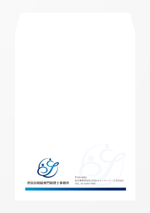 Chirara (chirara)さんの税理士事務所 封筒デザイン　ロゴ・名刺データありへの提案