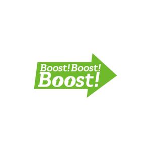 STUDIO ROGUE (maruo_marui)さんの弊社スローガン「Boost ! Boost ! Boost !」のロゴ作成への提案