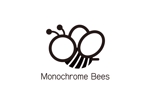tora (tora_09)さんのアパレルブランド「Monochrome Bees」のロゴへの提案