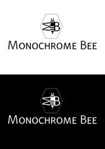 さんのアパレルブランド「Monochrome Bees」のロゴへの提案