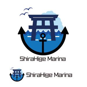 三好 知子 (tmiyoshi2017vd)さんのマリーナで使用するロゴデザイン（船のハンドル及びイカリ⚓（アンカー）と鳥居）への提案