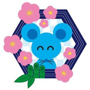 株式会社GHJ Marketing (GHJ-Marketing)さんの年賀状用のネズミのイラストへの提案