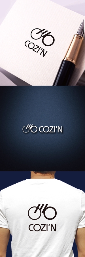 chpt.z (chapterzen)さんのサイクリングチーム「COZI’N」のロゴへの提案