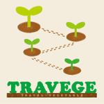＋/－ graphics (moo_moo)さんの「TRAVEGE」のロゴ作成への提案