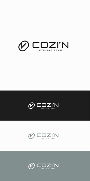 designdesign (designdesign)さんのサイクリングチーム「COZI’N」のロゴへの提案