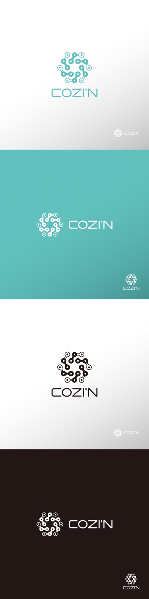 doremi (doremidesign)さんのサイクリングチーム「COZI’N」のロゴへの提案
