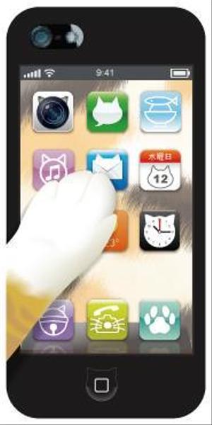さんのイラスト・グラフィックデザイン（iPhone5正面）複数採用有りへの提案