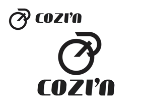 なべちゃん (YoshiakiWatanabe)さんのサイクリングチーム「COZI’N」のロゴへの提案