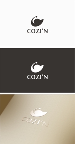 はなのゆめ (tokkebi)さんのサイクリングチーム「COZI’N」のロゴへの提案