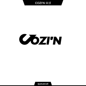 queuecat (queuecat)さんのサイクリングチーム「COZI’N」のロゴへの提案