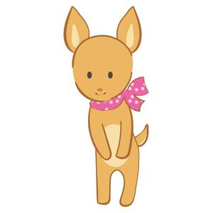 Nasutohu (nasutohu)さんの子鹿 かわいい シンプルなイラストへの提案