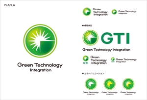 Blue (BullMan)さんの㈱環境技術事業化機構/Green Technology Integration GTI のロゴへの提案