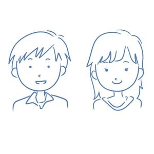 YUKKIY (YUKKIY)さんのTwitterのプロフィール用の「男女のキャラクター（顔から肩まで）」のイラストをお願いします。への提案