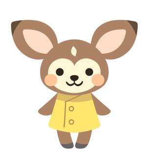 アオイモリ (aoimori-illust)さんの子鹿 かわいい シンプルなイラストへの提案