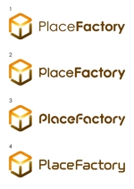 kazubonさんの「PlaceFactory」のロゴ作成への提案