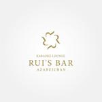 tanaka10 (tanaka10)さんの麻布十番のカラオケラウンジ「RUI'S BAR」のロゴ＆マークへの提案