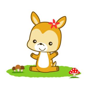 soushirou (soushirou)さんの子鹿 かわいい シンプルなイラストへの提案