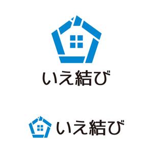 tsujimo (tsujimo)さんの建築会社紹介サービス『いえ結び』ロゴ制作依頼への提案