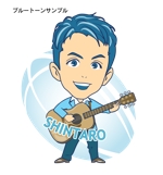 志水やこ (shimizuyako)さんのシンガーソングライター・伸太郎のキャラクターデザインへの提案