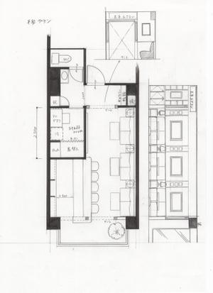 attic_Shigeoさんの新規オープンするメイドバーの内装プラン（平面図）募集への提案