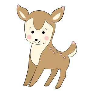 nokinero (nokinero)さんの子鹿 かわいい シンプルなイラストへの提案