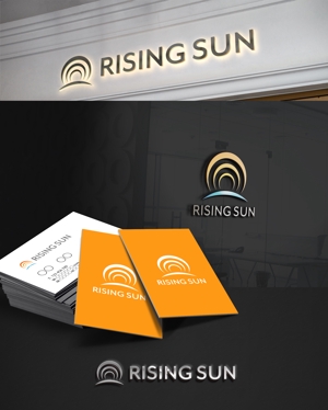D.R DESIGN (Nakamura__)さんの芸能・エンターテイメント事業／RISING SUNのロゴ制作（商標登録予定なし）への提案