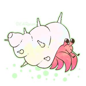 EMIMÜ(エミム) (EMIMU-Lan_cers-)さんのオカヤドカリのキャラクターデザインへの提案