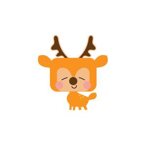 あーまん (aaman)さんの子鹿 かわいい シンプルなイラストへの提案