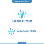 queuecat (queuecat)さんのスポーツフィットネス「KARADA　RHYTHM」のロゴへの提案