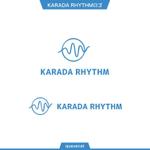 queuecat (queuecat)さんのスポーツフィットネス「KARADA　RHYTHM」のロゴへの提案