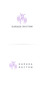 WIZE DESIGN (asobigocoro_design)さんのスポーツフィットネス「KARADA　RHYTHM」のロゴへの提案