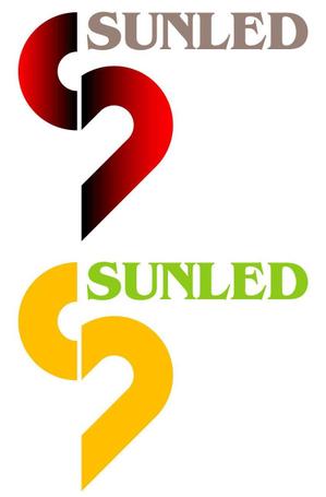 和宇慶文夫 (katu3455)さんの「SUNLED」のロゴ作成【自由に提案いただきたいです】への提案