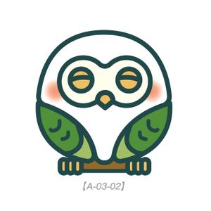 okam- (okam_free03)さんの福祉系サービスのふくろうのキャラクターデザインへの提案