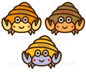 THE_watanabakery (the_watanabakery)さんのオカヤドカリのキャラクターデザインへの提案