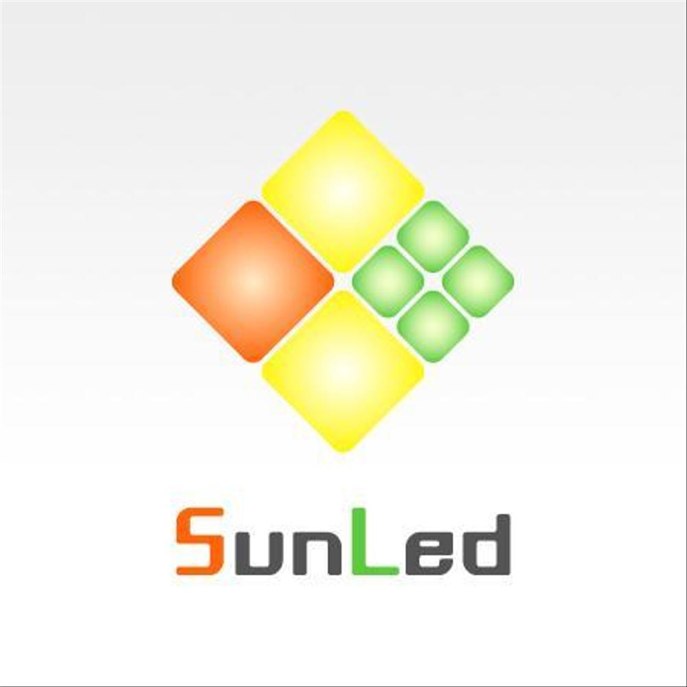 「SUNLED」のロゴ作成【自由に提案いただきたいです】