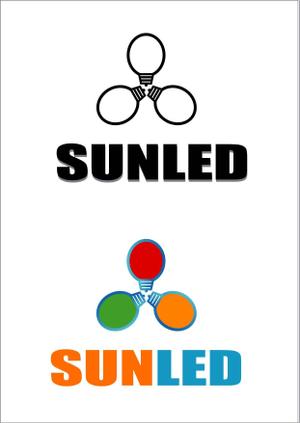 kikujiro (kiku211)さんの「SUNLED」のロゴ作成【自由に提案いただきたいです】への提案