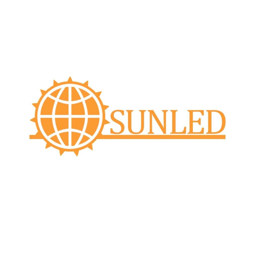 「SUNLED」のロゴ作成【自由に提案いただきたいです】